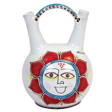 Brocca Folk sole ceramiche siciliane de simone BR119FK Brocca Folk sole ceramiche siciliane de simone BR119FK